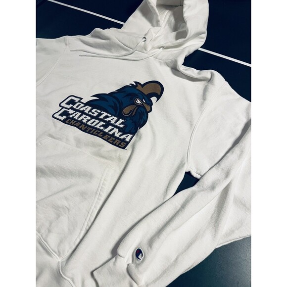 Coastal Carolina University Chanticleers Champion NCAA Hoodie Sweatshirt MEDIIUM - Picture 1 of 8